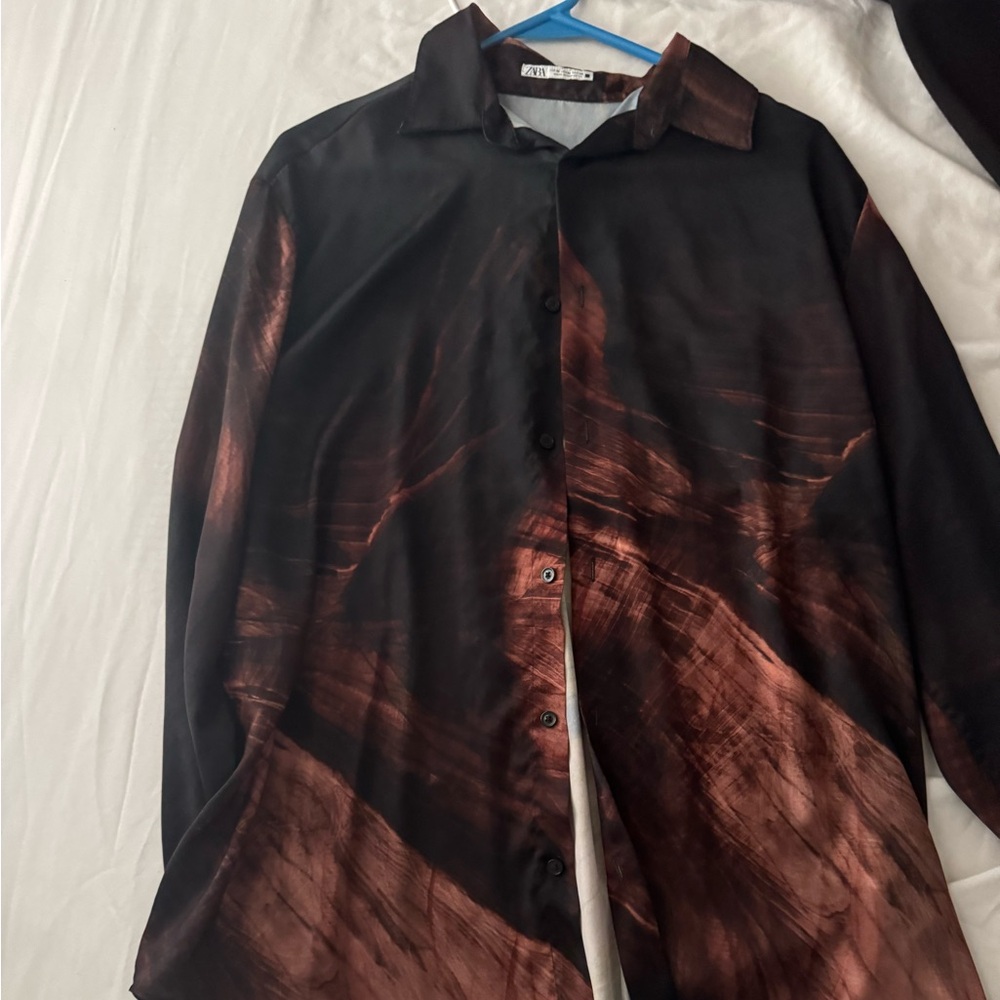 Zara Mens Button Up